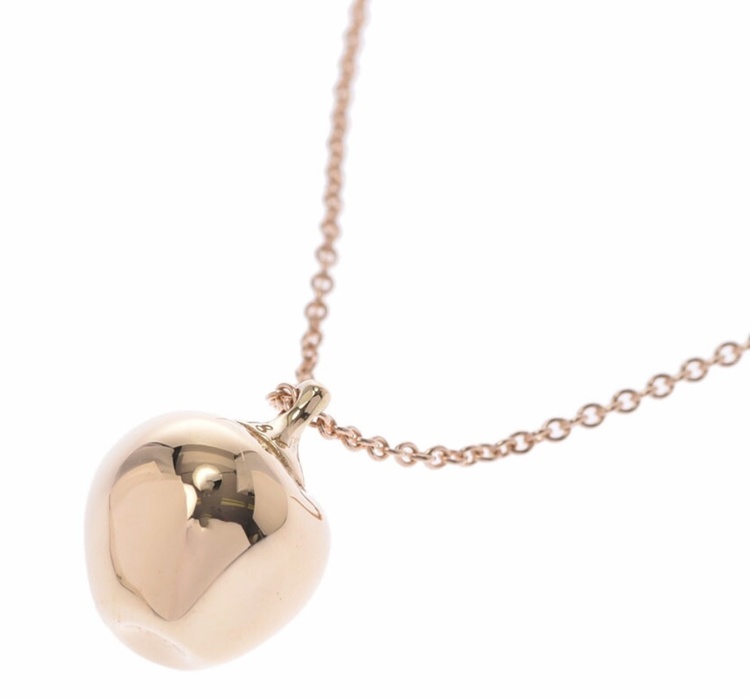 TIFFANY&Co. ティファニー アップル K18YG ネックレス（金・貴金属）の商品画像 - 査定依頼日：2026年5月15日 - 最高査定価格：185,000円
