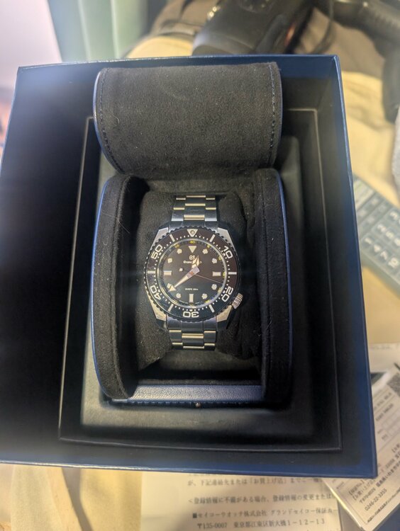 セイコー スプリントドライブ Sbgx33（高級時計）の商品画像 - 査定依頼日：2026年3月4日 - 最高査定価格：240,000円