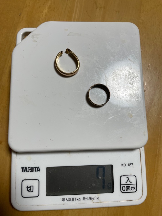 指輪（金・貴金属）の商品画像 - 査定依頼日：2025年9月1日 - 最高査定価格：99,000円