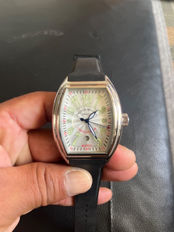 フランクミュラー コンキスタドール 8005KCc（高級時計）の商品画像 - 査定依頼日：2025年9月14日 - 最高査定価格：330,000円