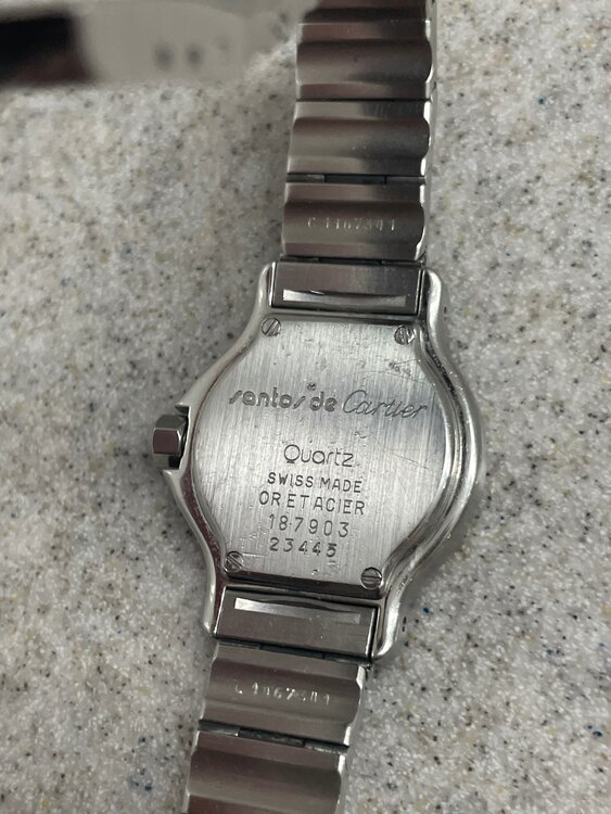 カルティエ サントス CARTIER サントス オクタゴン 187903（高級時計）の商品画像 - 査定依頼日：2024年12月17日 - 最高査定価格：200,000円