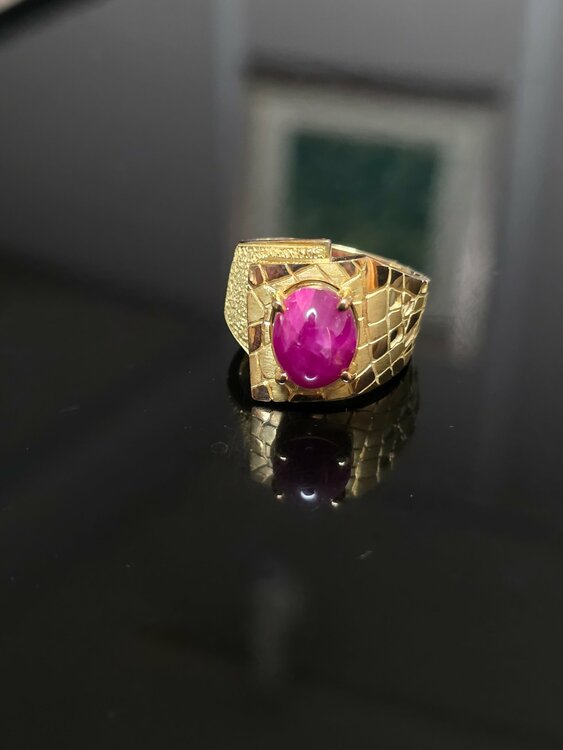 金リング ルビー （金・貴金属）の商品画像 - 査定依頼日：2026年2月24日 - 最高査定価格：350,000円