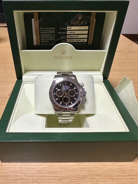 ロレックス デイトナ 11652（高級時計）の商品画像 - 査定依頼日：2026年1月4日 - 最高査定価格：3,400,000円