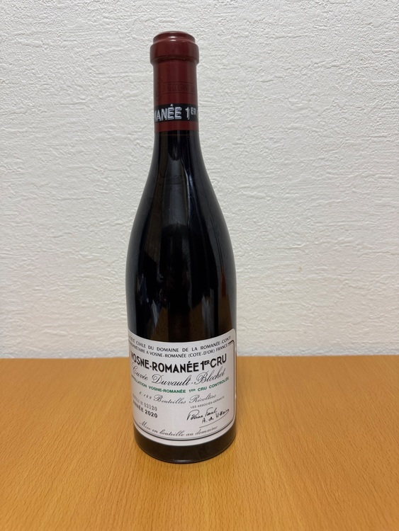 ヴォーヌロマネ2020（お酒）の商品画像 - 査定依頼日：2025年8月19日 - 最高査定価格：320,000円