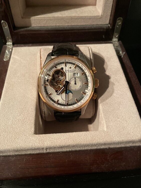 ゼニス　エルプリメロ（高級時計）の商品画像 - 査定依頼日：2024年2月20日 - 最高査定価格：850,000円