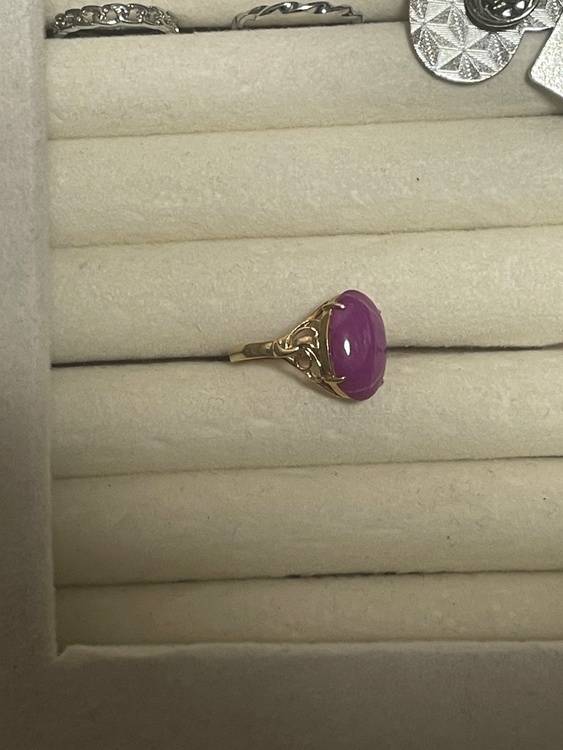 K18ゴールドスタールビーリング（金・貴金属）の商品画像 - 査定依頼日：2026年1月22日 - 最高査定価格：250,000円