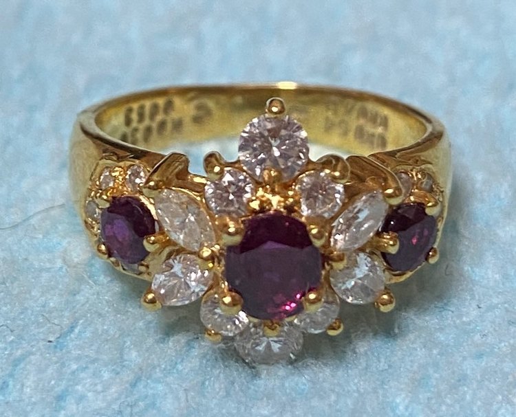 指輪（宝石）の商品画像 - 査定依頼日：2023年2月21日 - 最高査定価格：50,000円