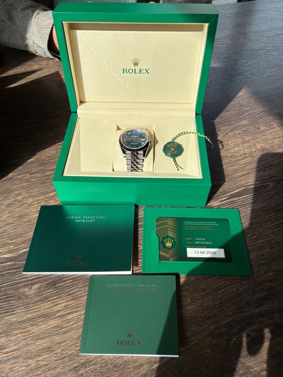 デイトジャスト　アズーロブルー（高級時計）の商品画像 - 査定依頼日：2026年4月13日 - 最高査定価格：2,480,000円