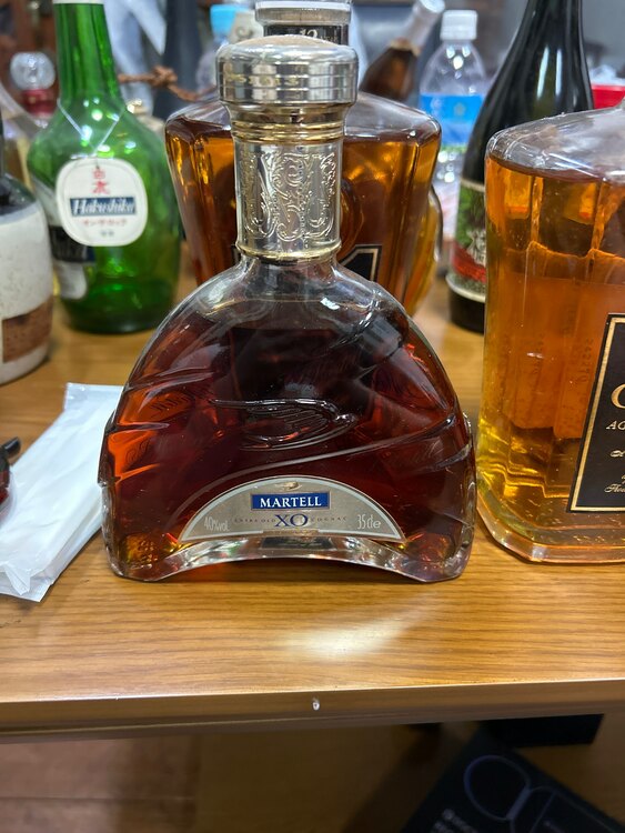 マーテルxoエクストラオールド（お酒）の商品画像 - 査定依頼日：2025年5月13日 - 最高査定価格：5,000円