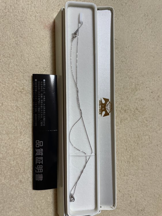 K18ホワイトゴールドダイヤモンドネックレス（宝石）の商品画像 - 査定依頼日：2023年10月30日 - 最高査定価格：40,000円