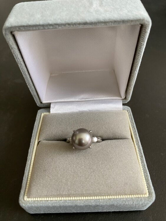 黒真珠　保証書紛失（宝石）の商品画像 - 査定依頼日：2025年5月28日 - 最高査定価格：25,000円