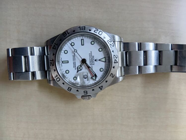 ロレックス エクスプローラー 16570（高級時計）の商品画像 - 査定依頼日：2025年6月27日 - 最高査定価格：1,160,000円