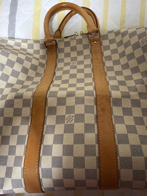 Louis Vuitton（ルイ・ヴィトン）ダミエ・アズール キーポル・バンドリエール45（ブランドバッグ）の商品画像 - 査定依頼日：2026年9月3日 - 最高査定価格：100,000円