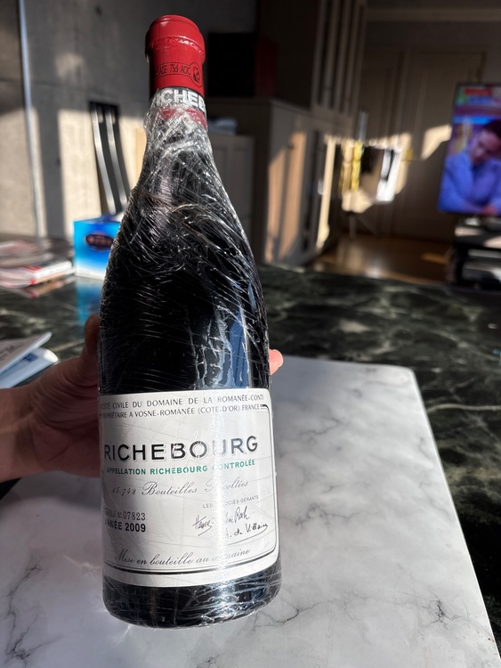 ワイン リシュブール （お酒）の商品画像 - 査定依頼日：2026年1月24日 - 最高査定価格：400,000円