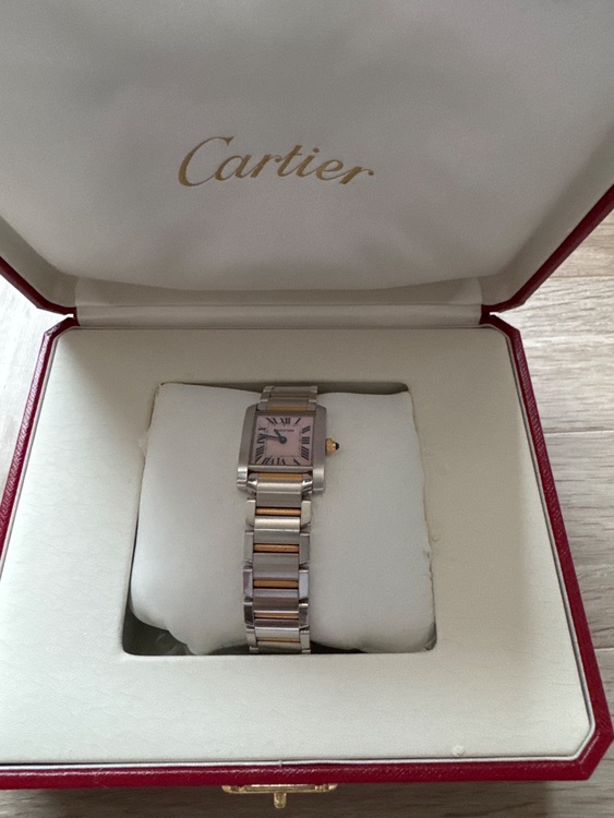 タンクフランセーズ（高級時計）の商品画像 - 査定依頼日：2025年7月22日 - 最高査定価格：470,000円