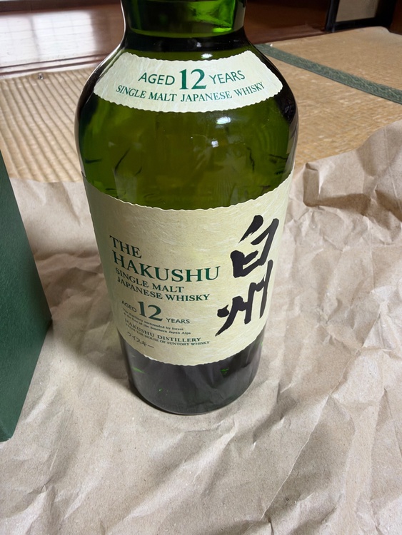 白州　12年（お酒）の商品画像 - 査定依頼日：2026年10月4日 - 最高査定価格：20,500円
