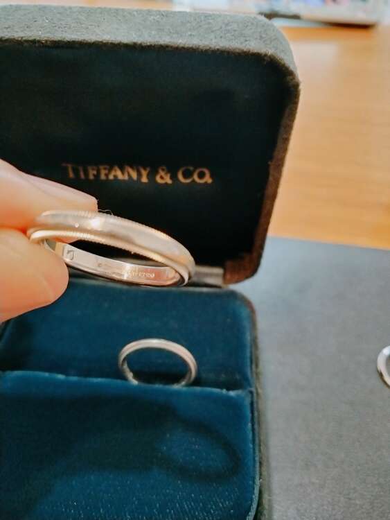 結婚指輪　ティファニー（金・貴金属）の商品画像 - 査定依頼日：2024年11月27日 - 最高査定価格：30,000円