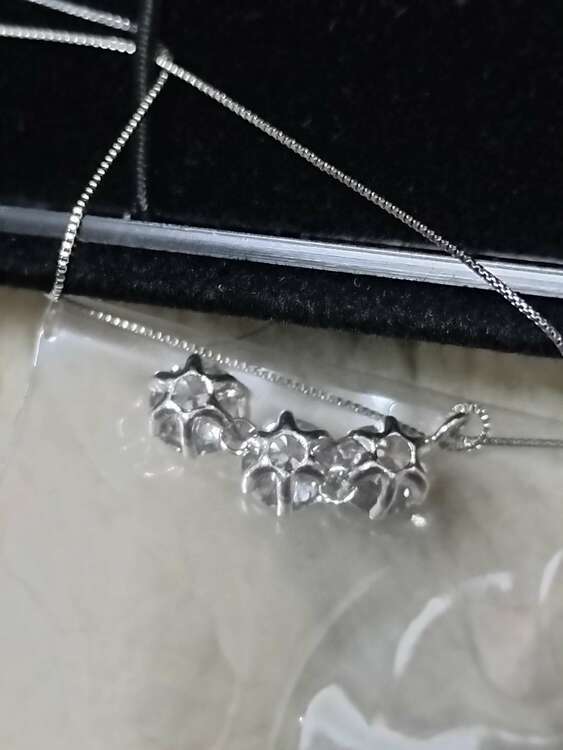 【KASHIMA】シルバー925 1.5ct ダイヤモンド  ペンダント （宝石）の商品画像 - 査定依頼日：2024年2月28日 - 最高査定価格：100,000円