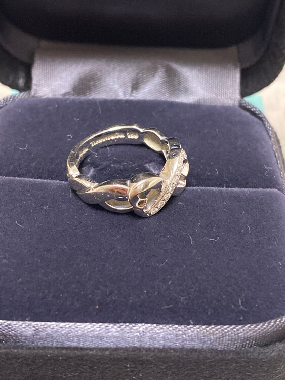 ティファニーリング（金・貴金属）の商品画像 - 査定依頼日：2025年2月12日 - 最高査定価格：100,000円