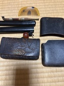 タバコ入れキセル3本ベッコウ櫛（美術品・骨董品）の商品画像 - 査定依頼日：2026年10月2日 - 最高査定価格：10,000円