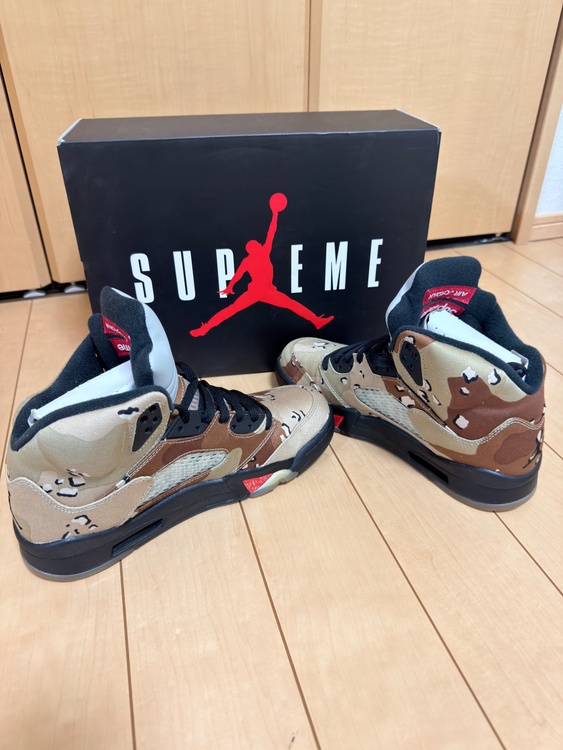 シュプリーム　ジョーダン5（古着・ファッション）の商品画像 - 査定依頼日：2026年1月13日 - 最高査定価格：20,000円