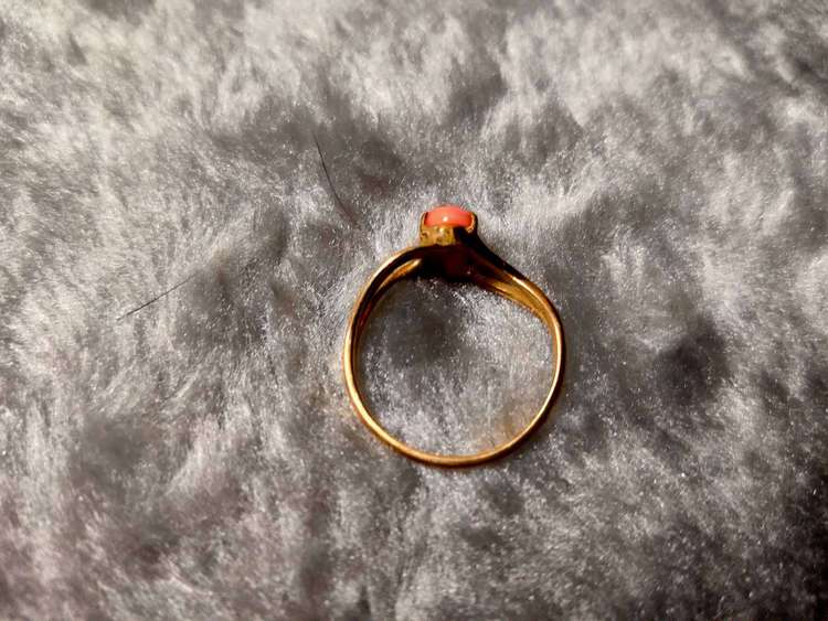 深海サンゴ　ミス珊瑚　リング　指輪（宝石）の商品画像 - 査定依頼日：2023年2月11日 - 最高査定価格：20,000円