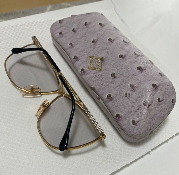 JEAN PATOU ヴィンテージ　メガネ（古着・ファッション）の商品画像 - 査定依頼日：2025年11月26日 - 最高査定価格：500円