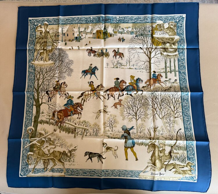 スカーフ　カラ90- L’hiver（古着・ファッション）の商品画像 - 査定依頼日：2025年2月20日 - 最高査定価格：11,000円