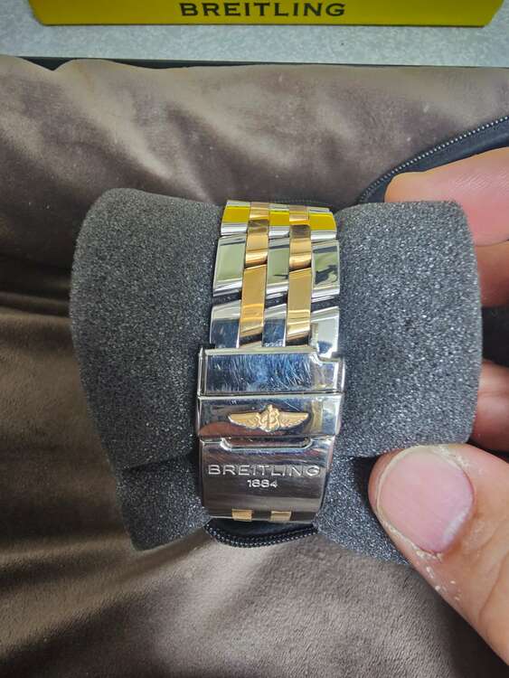 ブライトリング クロノマット 13356（高級時計）の商品画像 - 査定依頼日：2025年3月18日 - 最高査定価格：500,000円