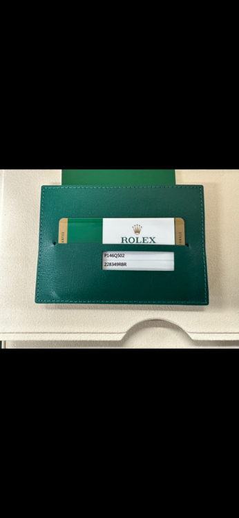 ロレックス デイデイト 228349RBr（高級時計）の商品画像 - 査定依頼日：2025年2月18日 - 最高査定価格：8,000,000円