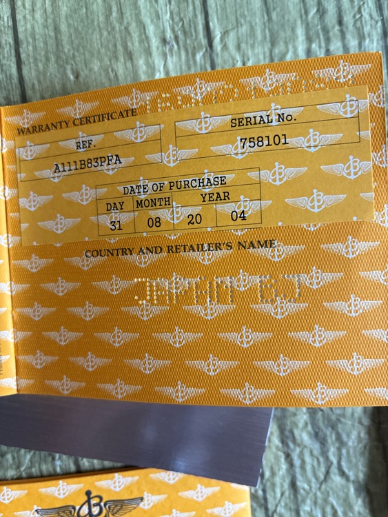 ブライトリング スーパーオーシャン （高級時計）の商品画像 - 査定依頼日：2025年9月15日 - 最高査定価格：270,000円