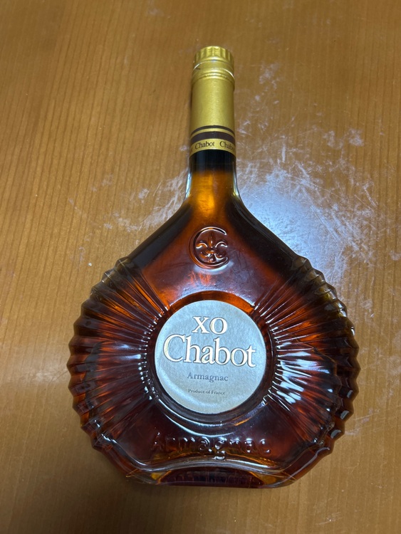 XO Chabot（お酒）の商品画像 - 査定依頼日：2025年8月31日 - 最高査定価格：500円