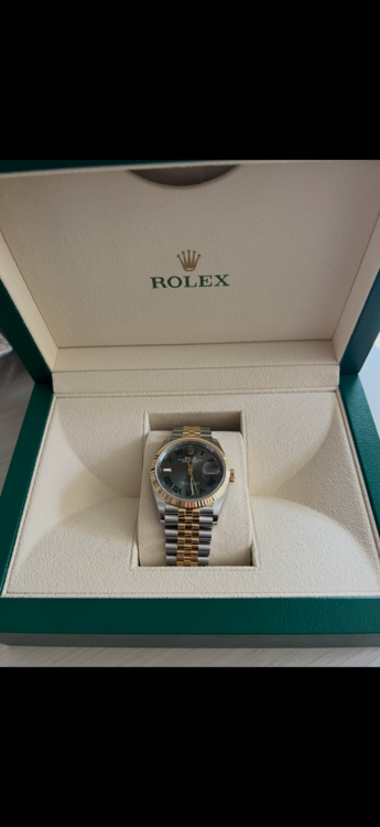 デイトジャスト36コンビ　スレートローマジュビリー（高級時計）の商品画像 - 査定依頼日：2026年2月25日 - 最高査定価格：2,420,000円