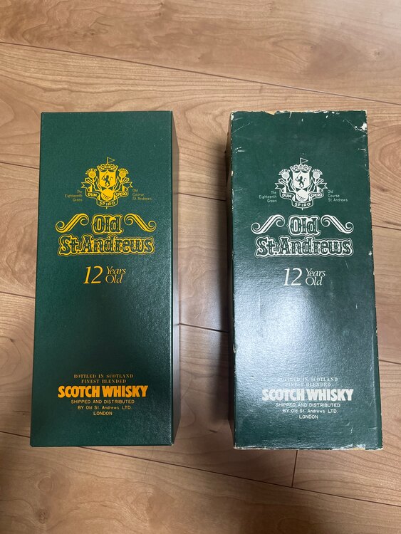 Old St.Andrew 12years（お酒）の商品画像 - 査定依頼日：2025年5月25日 - 最高査定価格：1,000円