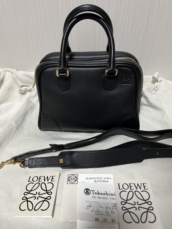 ロエベ　アマソナ75（ブランドバッグ）の商品画像 - 査定依頼日：2022年4月3日 - 最高査定価格：70,000円