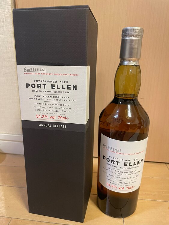 ポートエレン（お酒）の商品画像 - 査定依頼日：2025年1月22日 - 最高査定価格：1,545,000円