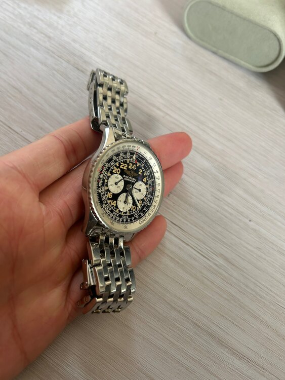 ブライトリング　コスモノート　（高級時計）の商品画像 - 査定依頼日：2025年3月10日 - 最高査定価格：560,000円