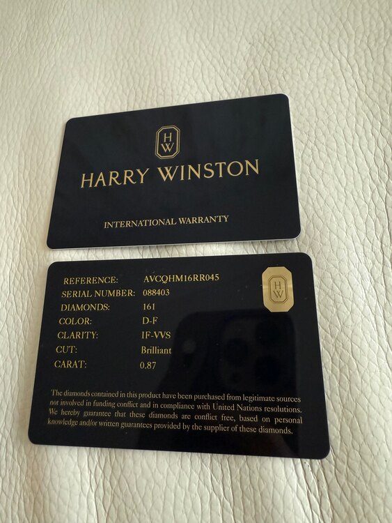 ハリーウィンストン AVCQHM16RR045 （高級時計）の商品画像 - 査定依頼日：2025年5月17日 - 最高査定価格：1,000,000円