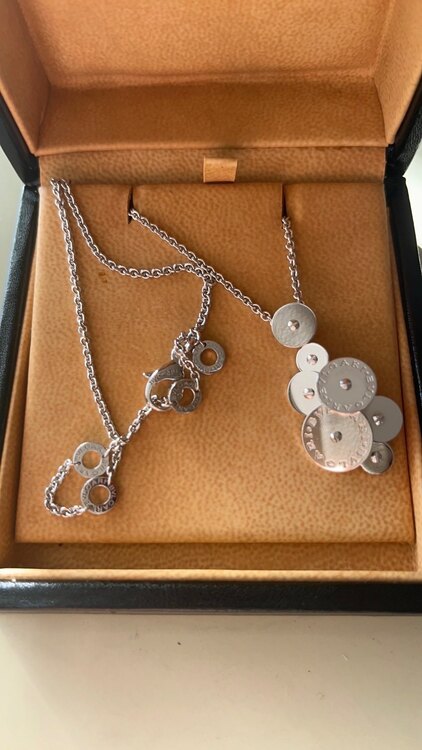 ブルガリ チクラディ WG ネックレス（金・貴金属）の商品画像 - 査定依頼日：2024年1月15日 - 最高査定価格：220,000円