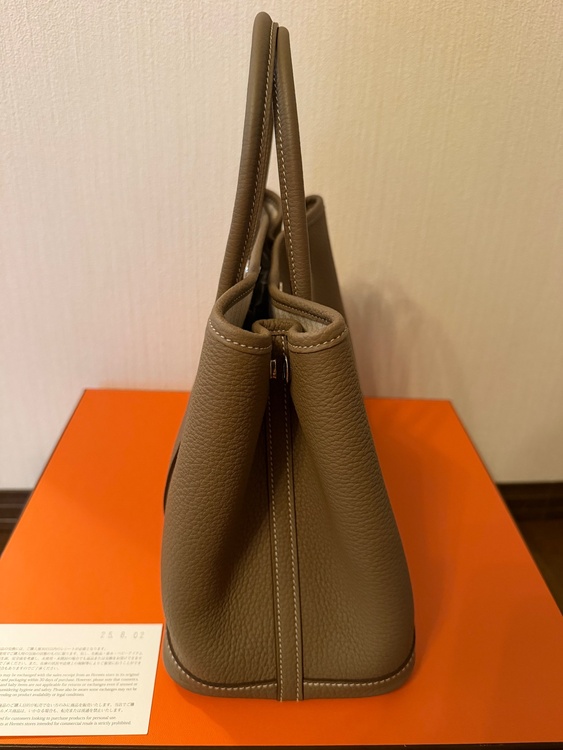エルメス ガーデンパーティ（ブランドバッグ）の商品画像 - 査定依頼日：2026年8月20日 - 最高査定価格：750,000円