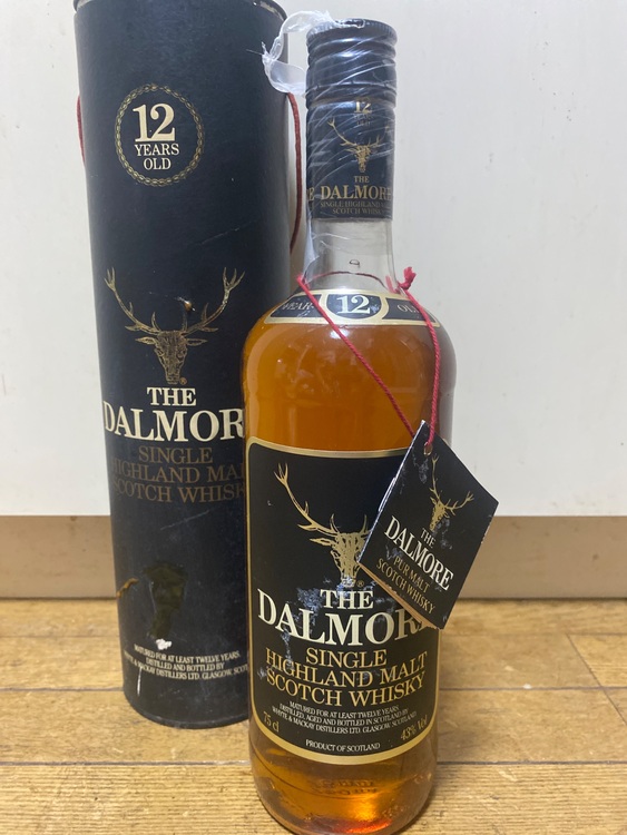 ②ダルモア12年750ml43%（お酒）の商品画像 - 査定依頼日：2025年9月25日 - 最高査定価格：12,000円