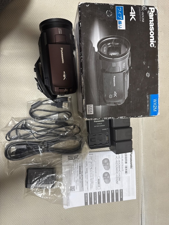パナソニックビデオカメラ（カメラ）の商品画像 - 査定依頼日：2025年12月10日 - 最高査定価格：36,500円