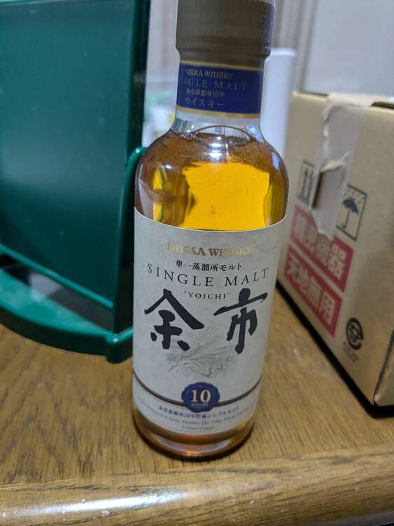 ウイスキー ニッカ 余市 （お酒）の商品画像 - 査定依頼日：2025年5月8日 - 最高査定価格：100,000円