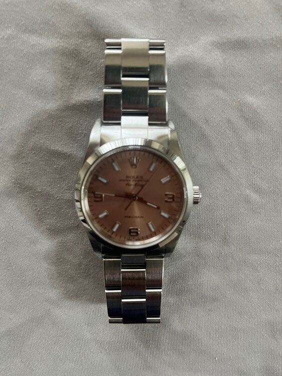 ロレックス エアキング 14000（高級時計）の商品画像 - 査定依頼日：2025年5月6日 - 最高査定価格：600,000円