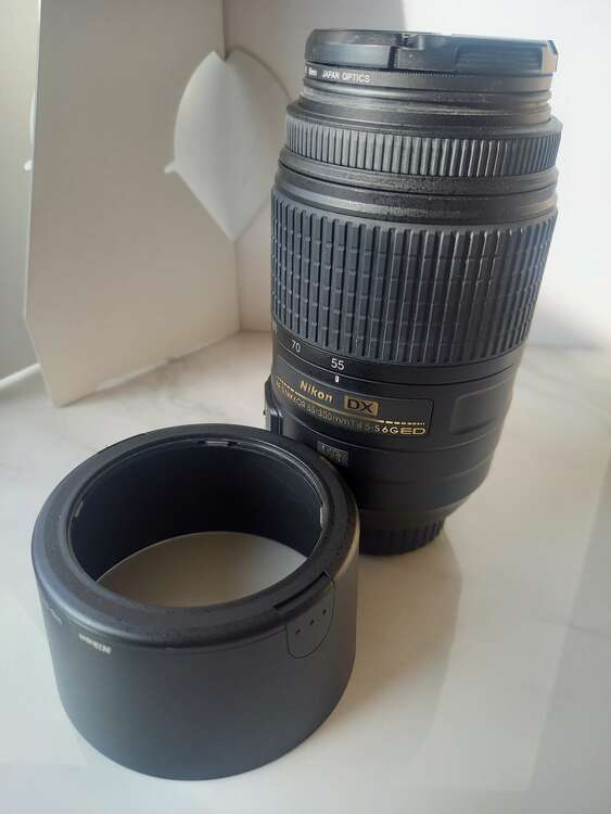 Nikon DX 55-300mm f/4.5-5.6G ED VR（カメラ）の商品画像 - 査定依頼日：2025年5月28日 - 最高査定価格：5,000円