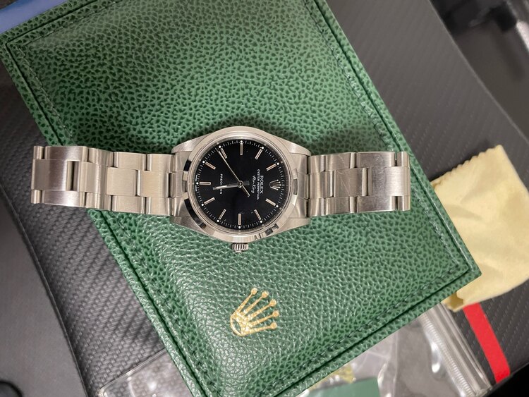 ロレックス エアキング 14000m（高級時計）の商品画像 - 査定依頼日：2025年4月26日 - 最高査定価格：610,000円