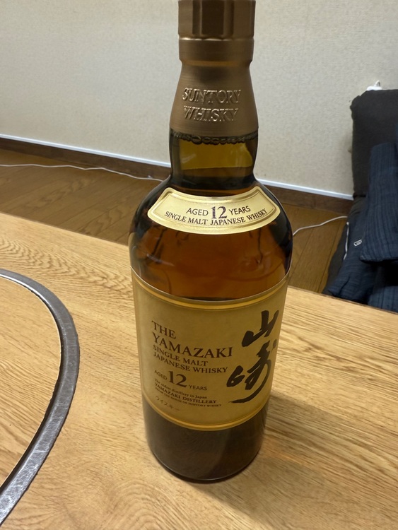山崎12年（お酒）の商品画像 - 査定依頼日：2025年7月4日 - 最高査定価格：19,000円