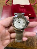 STEELPASHA35CAUTOWHITEDIAL（高級時計）の商品画像 - 査定依頼日：2024年11月23日 - 最高査定価格：230,000円