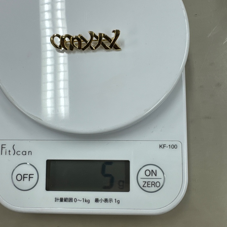 ティファニーXO XOブローチ（金・貴金属）の商品画像 - 査定依頼日：2026年10月10日 - 最高査定価格：87,000円