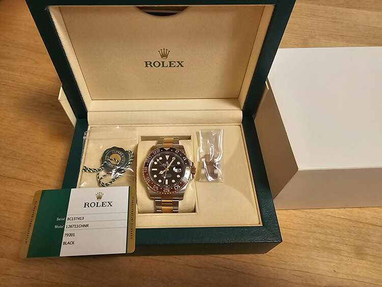 GMTマスターII（高級時計）の商品画像 - 査定依頼日：2025年5月10日 - 最高査定価格：2,800,000円